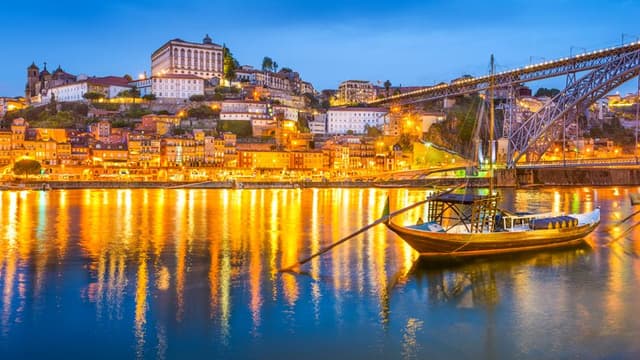 Porto by night