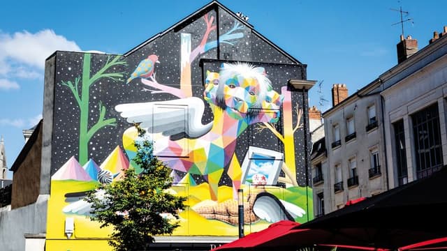 Street art tour in Angers