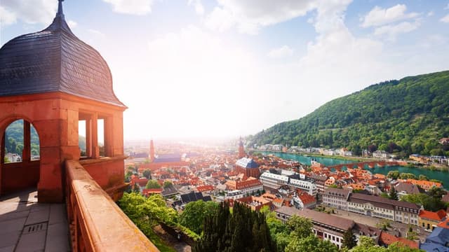 Guided tour of Heidelberg and its castle (outdoor)
