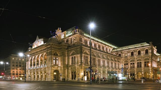 Vienna, the Capuchin Church, and the Austrian National Library
