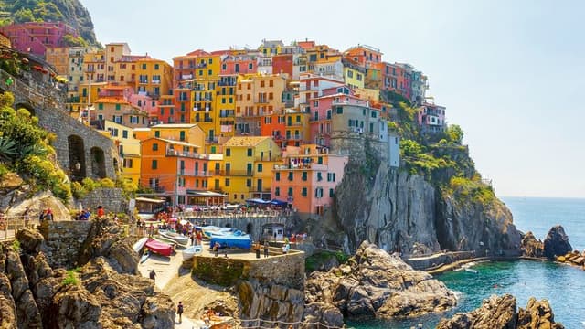 The Cinque Terre by train