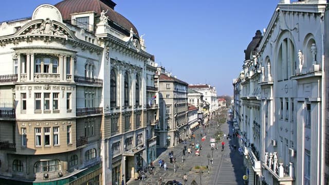 Biking in Belgrade