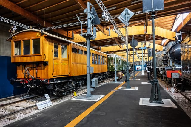 Visit to the Cité du Train in Mulhouse