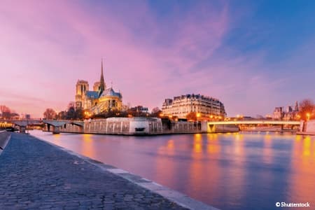 Parisian New Year on the Seine (port-to-port cruise)