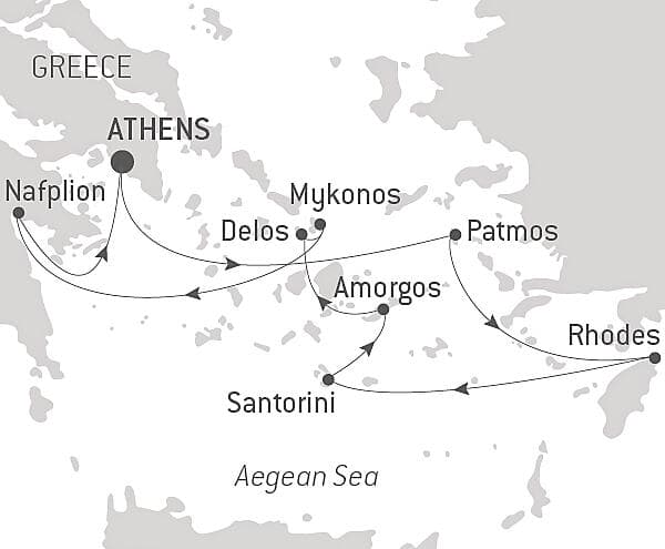 Cruising the Greek Islands of the Southern Aegean - with Smithsonian Journeys