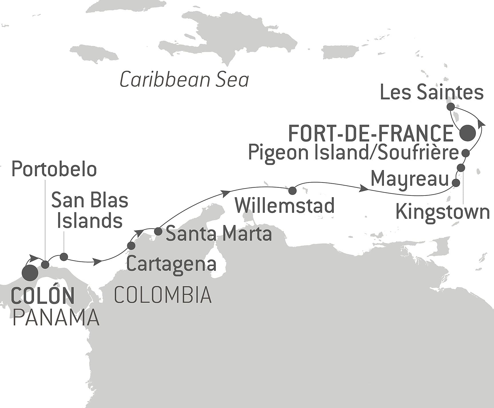Panama, Colombia &amp; Caribbean Islands