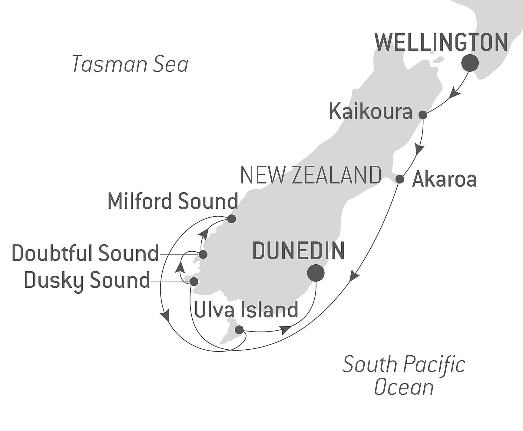 New Zealand&apos;s South Island by Sea: A Voyage to the Fiordland - with Smithsonian Journeys