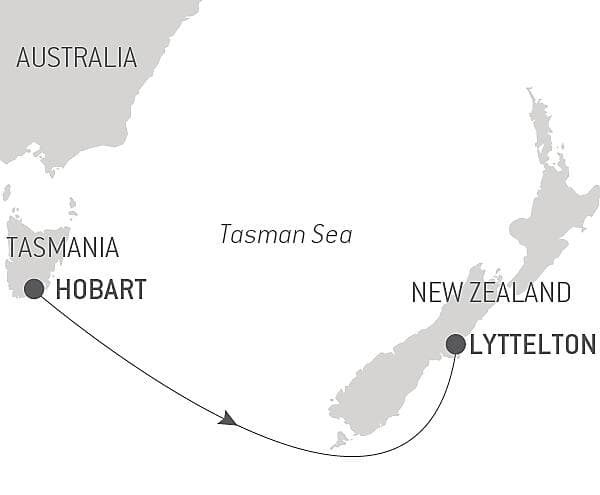 Ocean Voyage: Hobart - Lyttelton