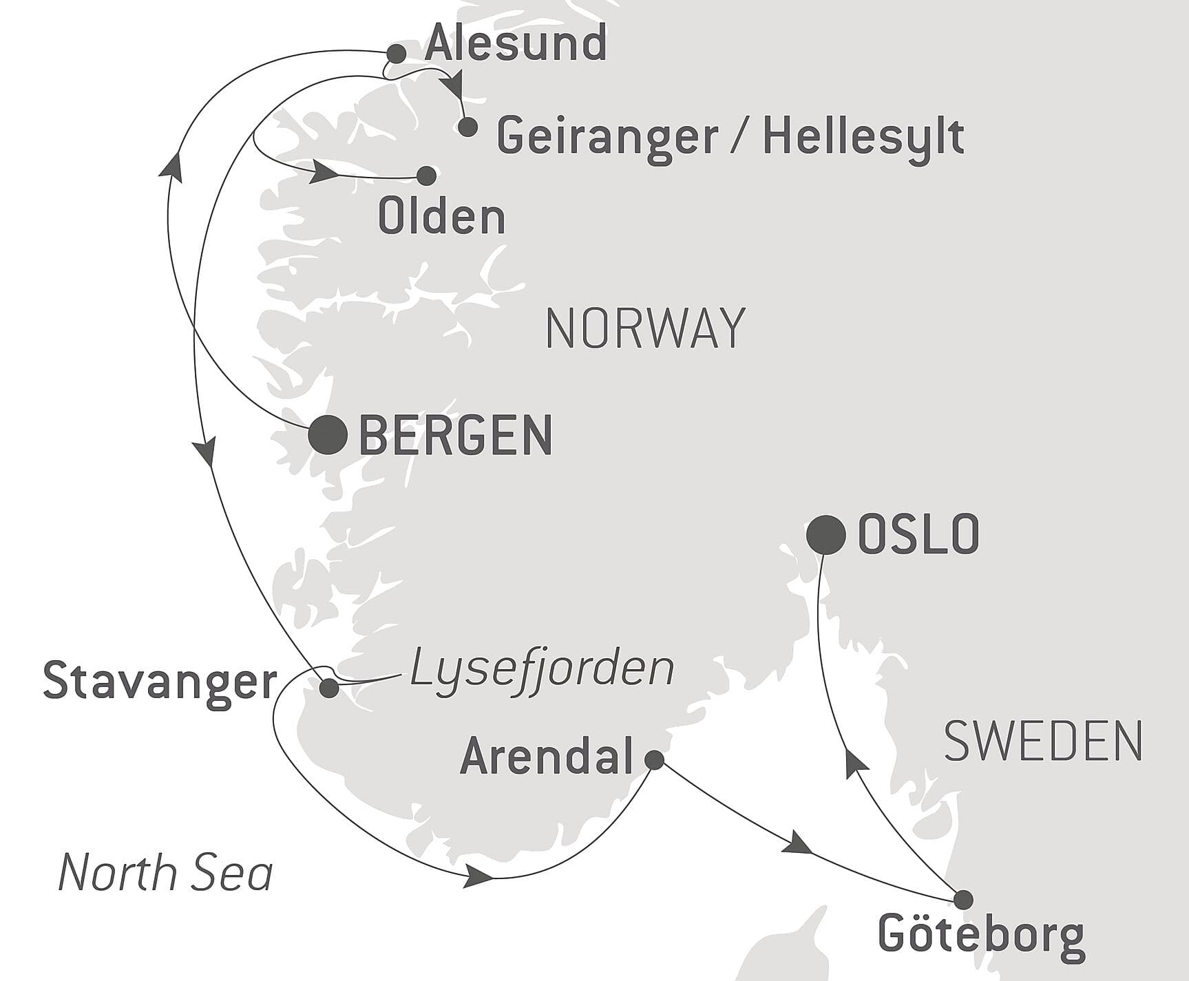 Cruising the Norwegian Fjords - with Smithsonian Journeys