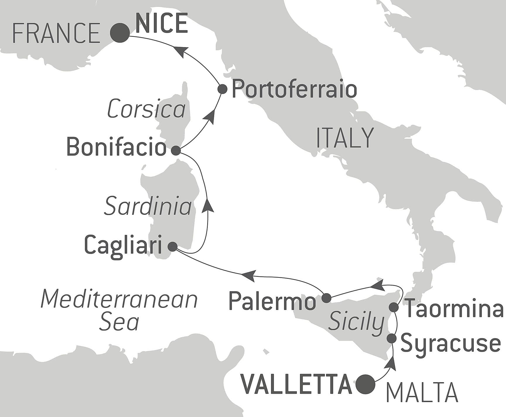 Mediterranean Island Voyage: Sicily, Sardinia, Corsica, and Elba - with Smithsonian Journeys