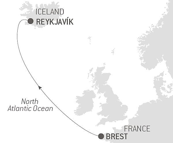 Ocean Voyage: Brest - Reykjav&amp;iacute;k