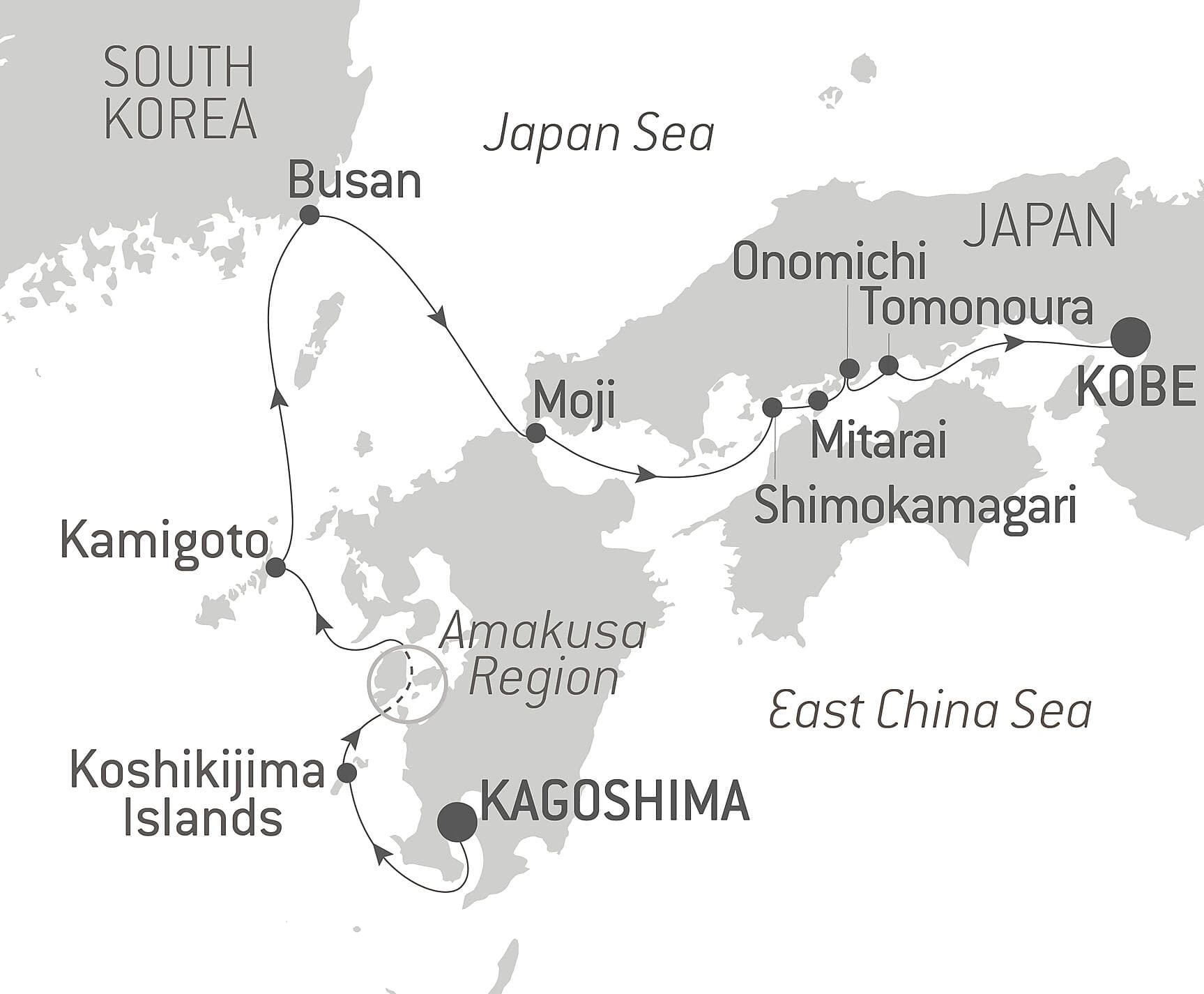 Japan, natural archipelago and secular heritage