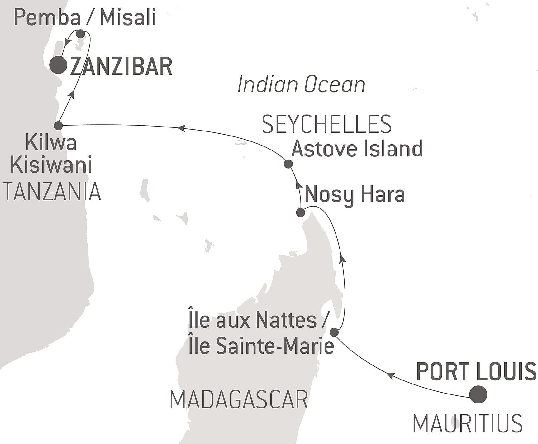 Madagascar, Zanzibar and the jewels of the Indian Ocean