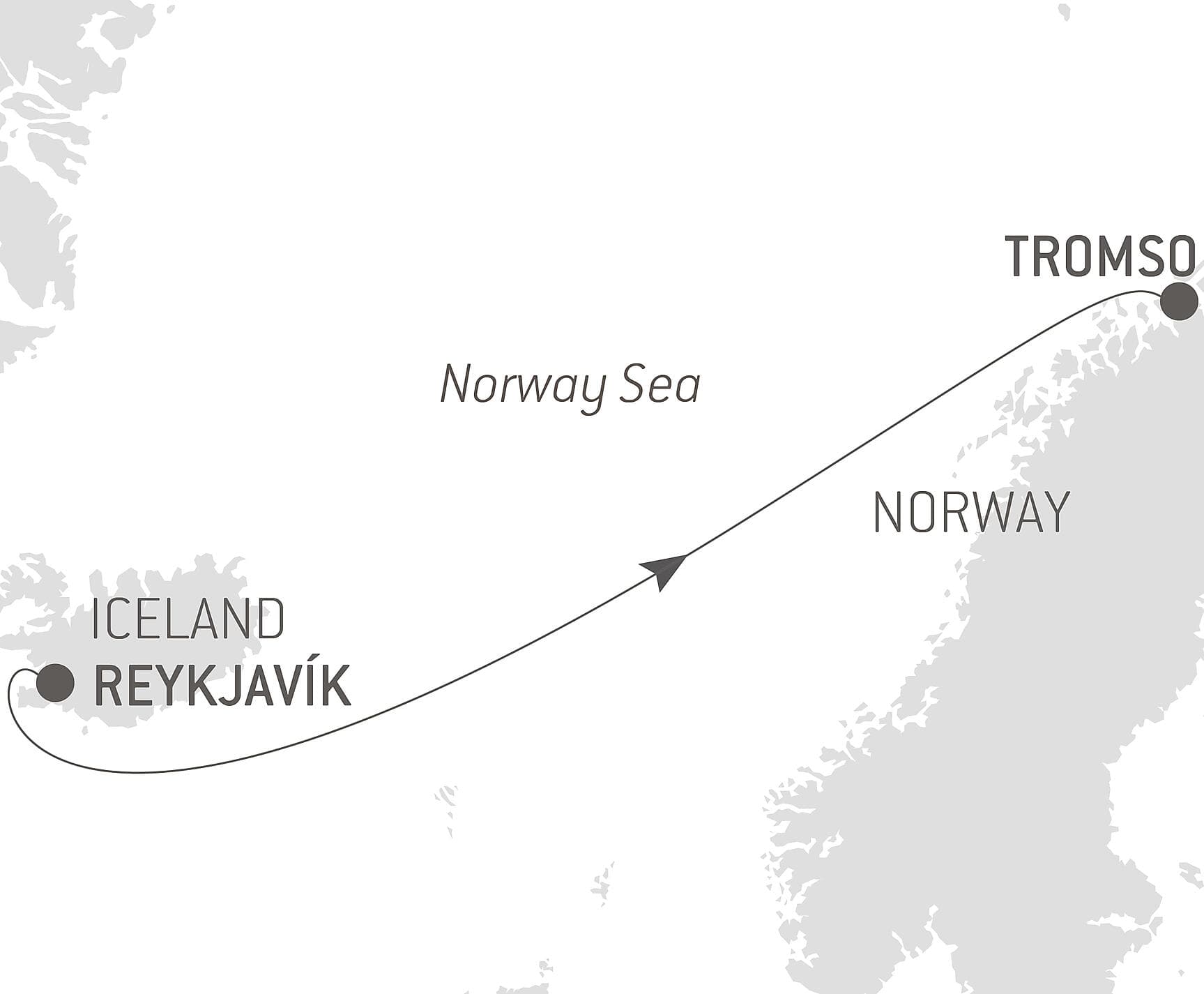 Ocean Voyage: Reykjav&amp;iacute;k-Tromso