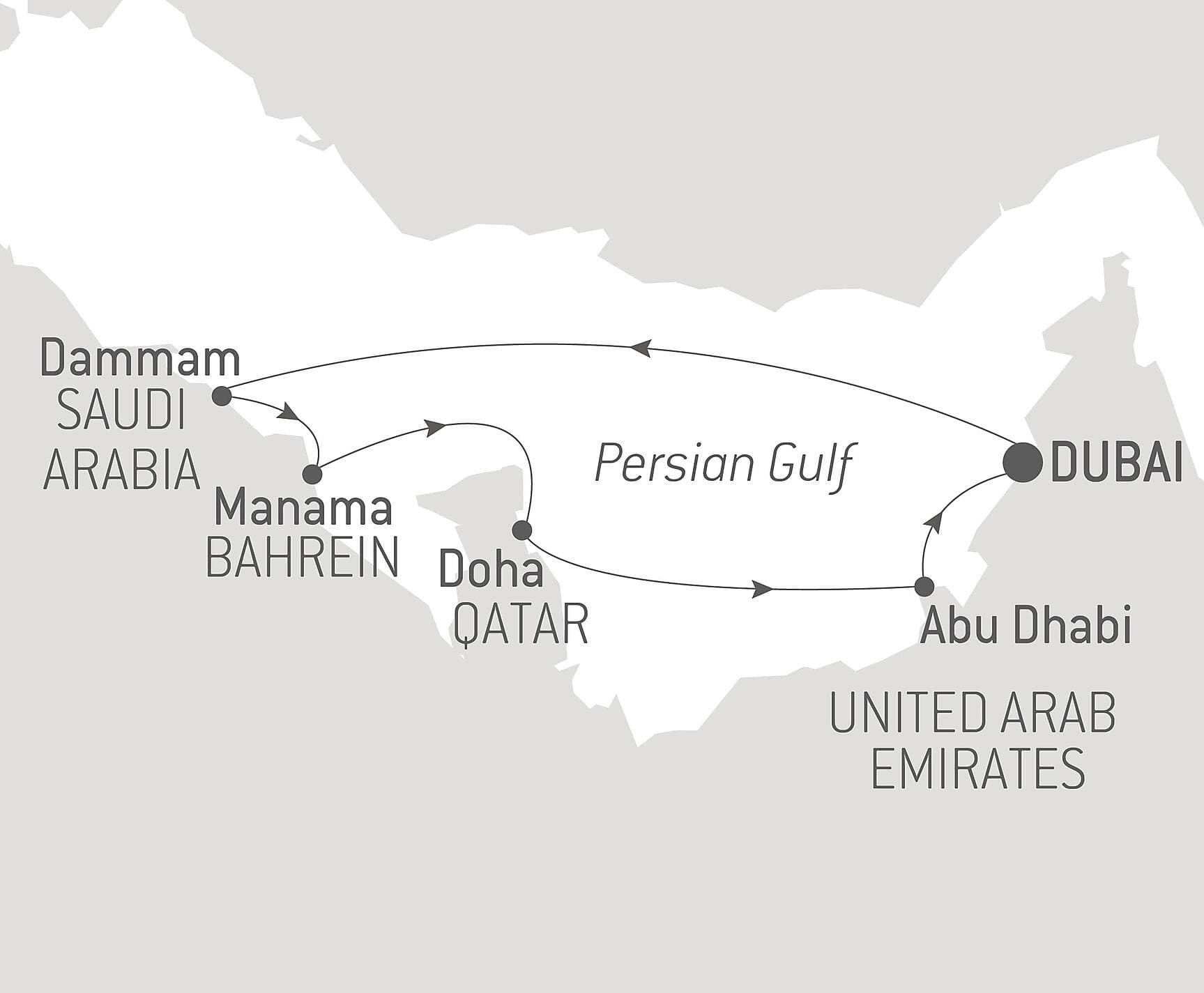 Desert &amp; Cities of the Persian Gulf