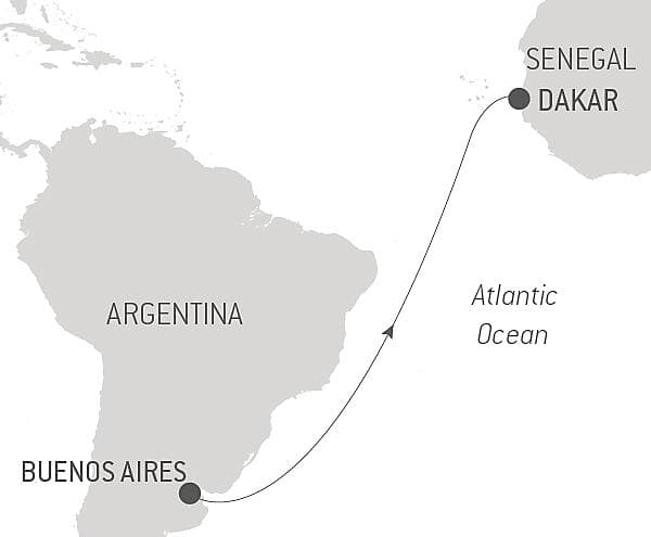Ocean Voyage: Buenos Aires - Dakar
